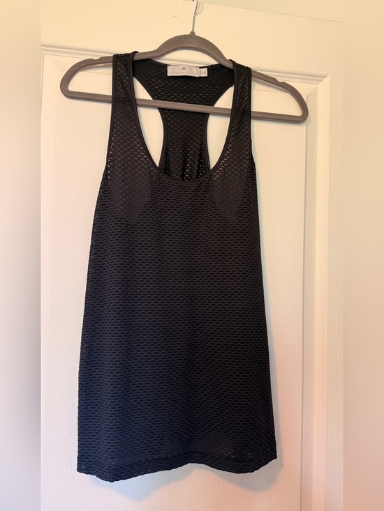 Stella McCartney Tops - Stella McCartney X Adidas Women's Black Mesh Racerback Tank Top